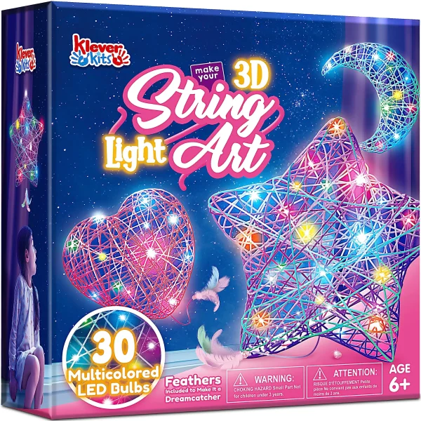 Great Choice Products 3D String Art Kits Crafts For Girls Ages 8