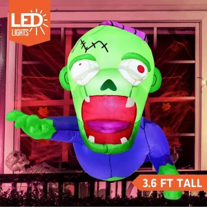4.5ft Halloween Inflatable Zombie Decoration