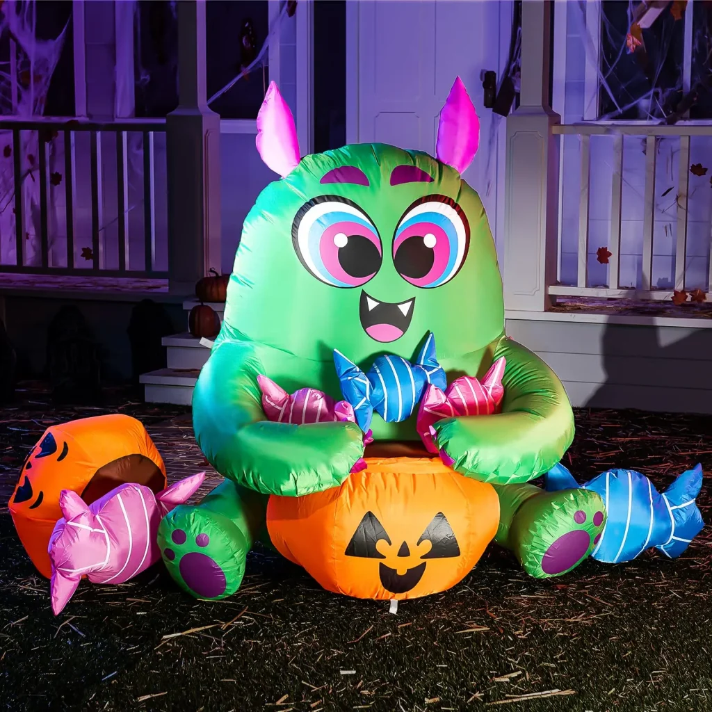 inflatable-monster-with-pumpkin-and-candies