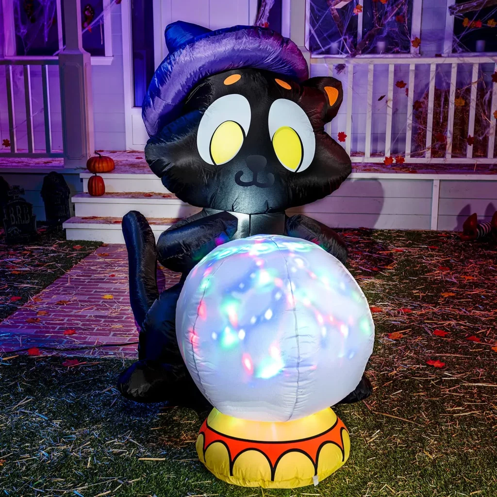 5ft-inflatable-led-projection-light-cat
