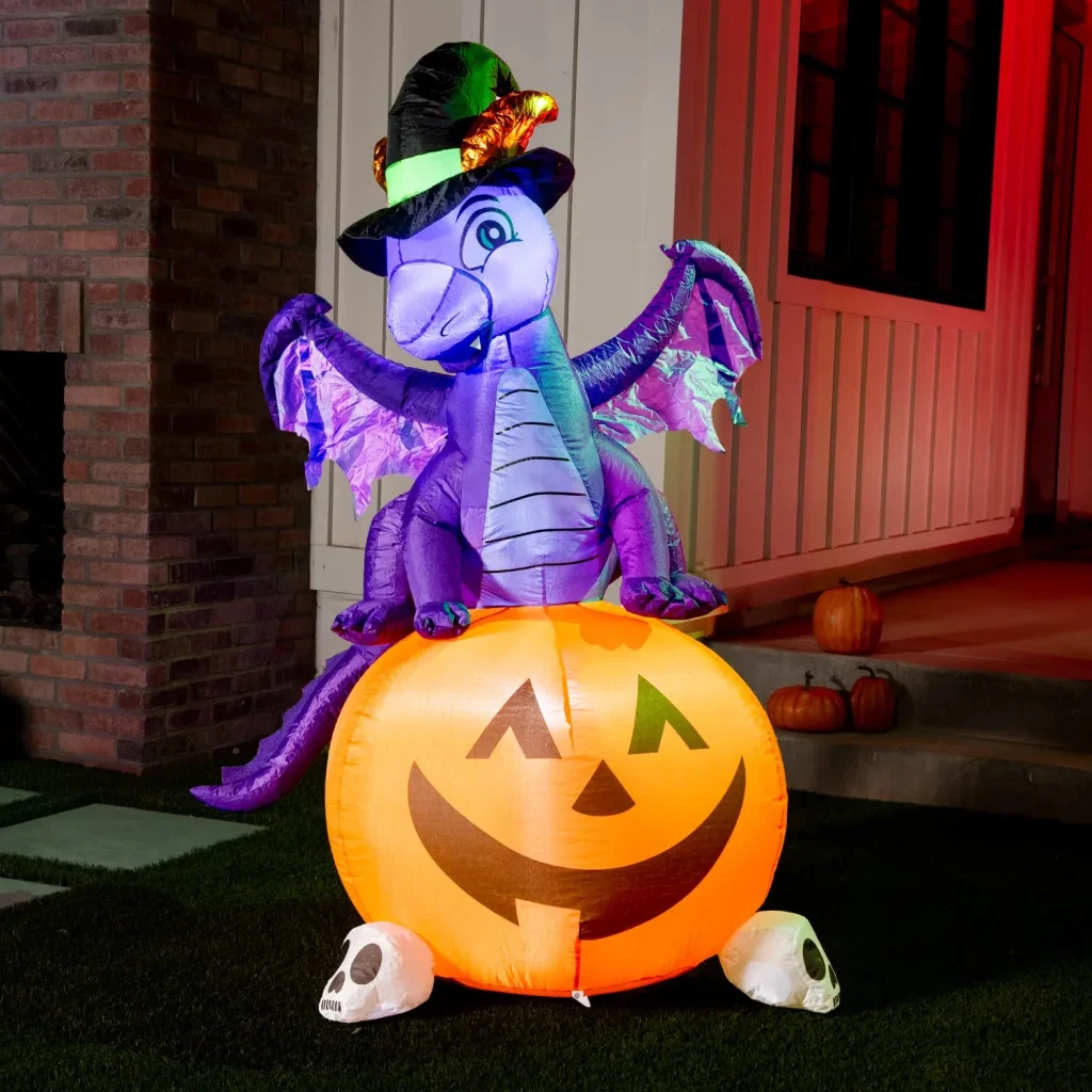 dragon-on-pumpkin-inflatable