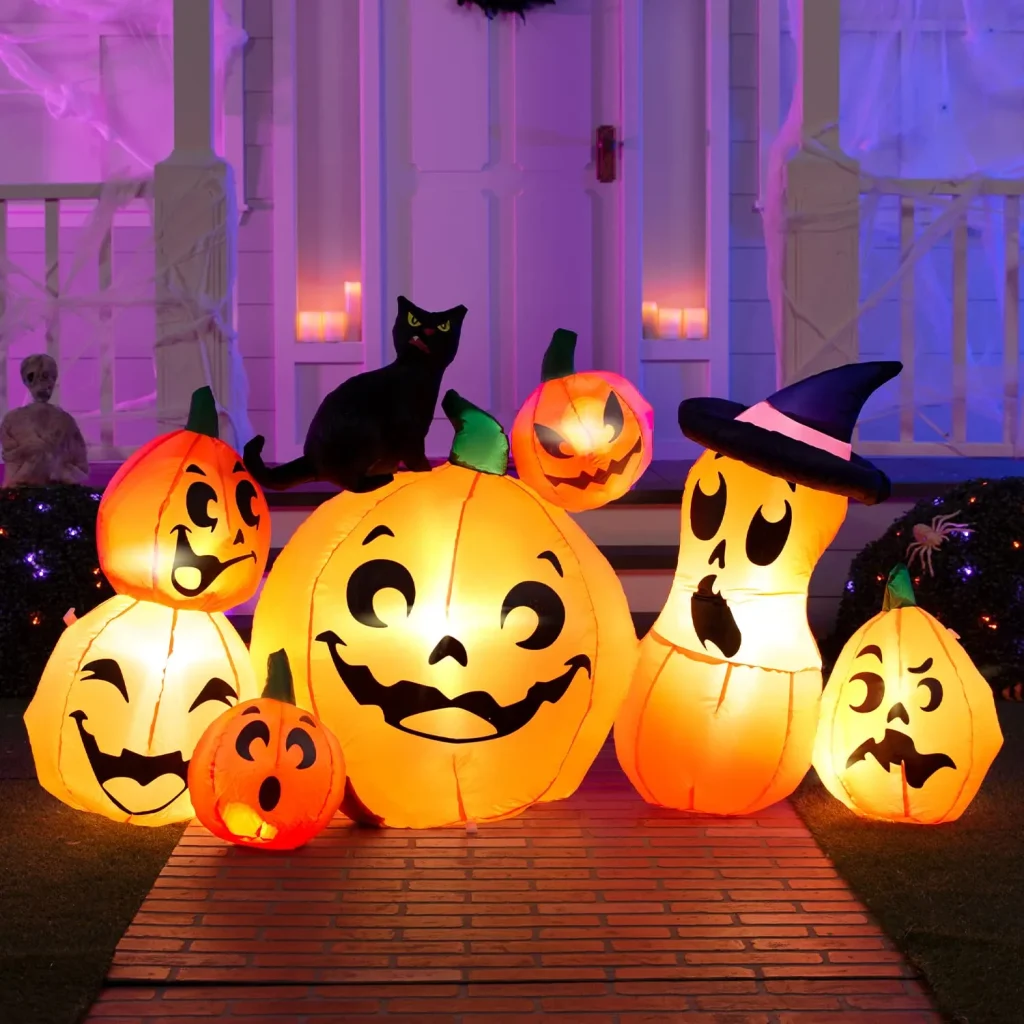 7pcs-inflatable-pumpkin-with-witch’s-cat