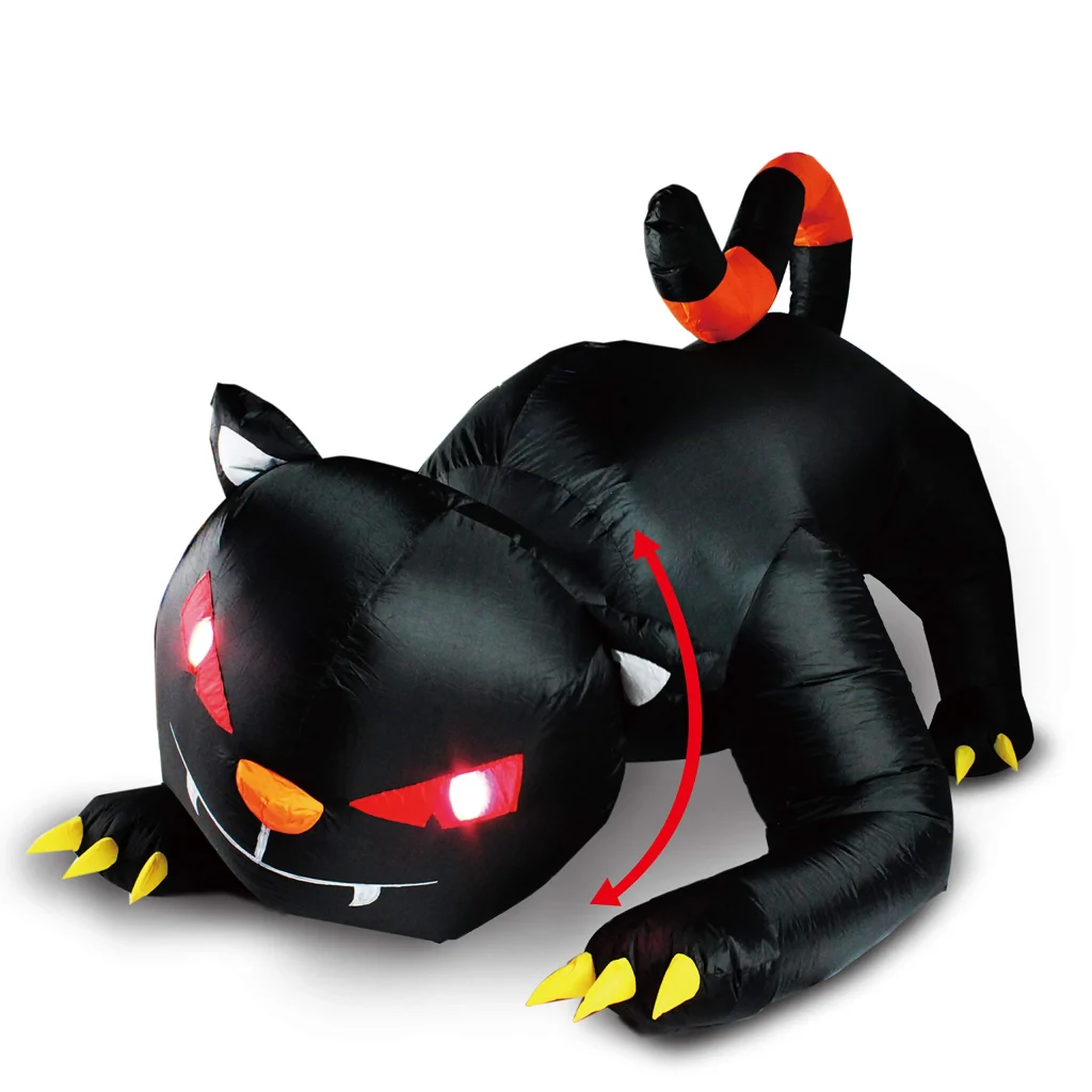 6ft-inflatable-animated-red-eye-witch’s-cat