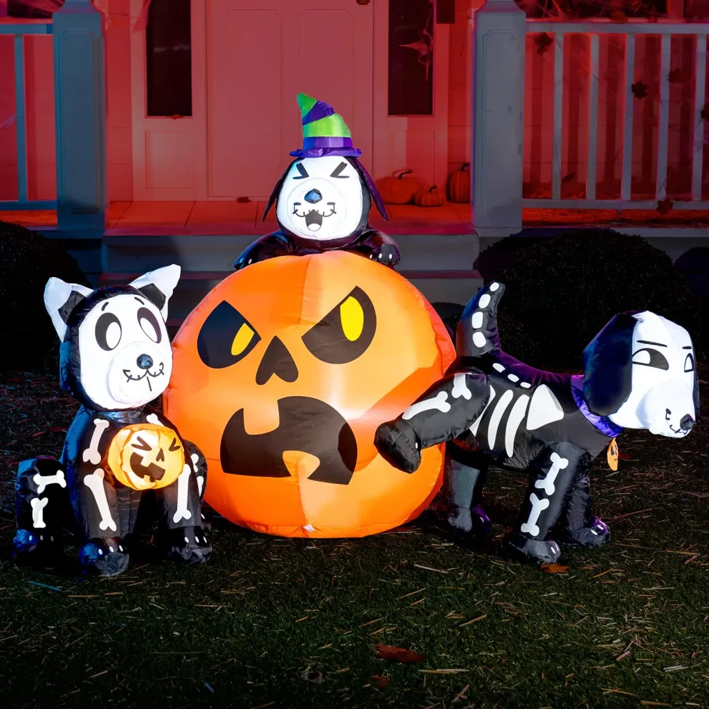 6ft-inflatable-led-skeleton-dog-with-pumpkin