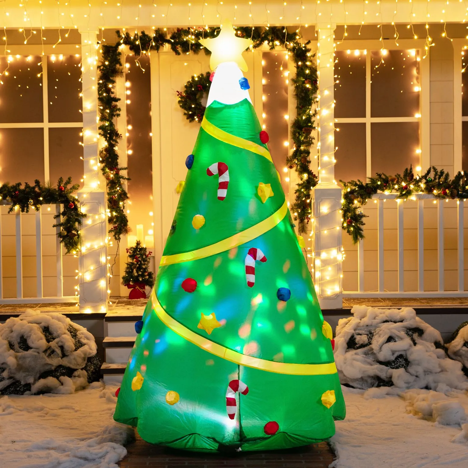 You are currently viewing Decorate with Inflatable Christmas Tree 2023: Festive Holiday Decor Ideas