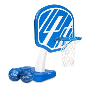 Basketball Hoop Pool with Pump and Football Hoop Set-A