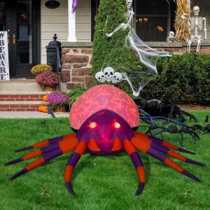 12ft Inflatable Halloween Spider with LED