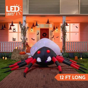 12ft Halloween Inflatable Spider