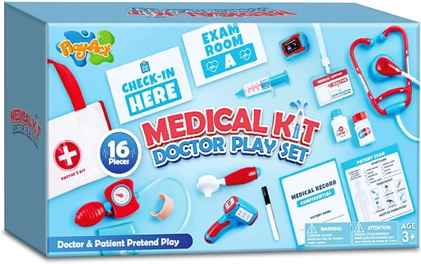 16pcs Kids Play Act Doctor Kit
