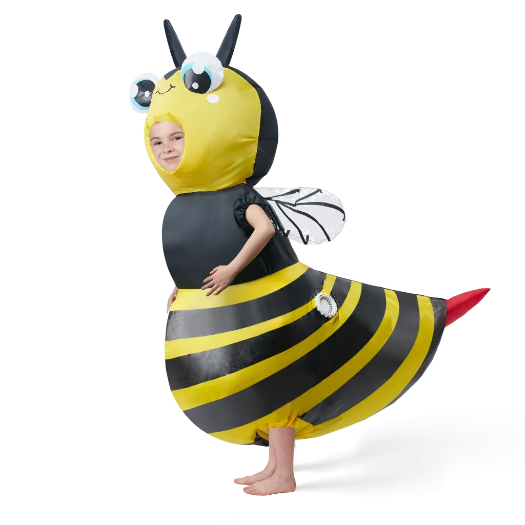 Giant bees inflatable costume kids