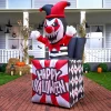 5ft Halloween Animated Jester Jack In The Box