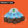 5ft Halloween Inflatable UFO and Alien