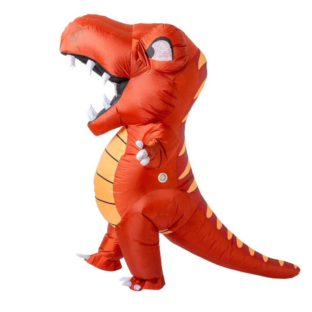 Red Adult Dinosaur Costume