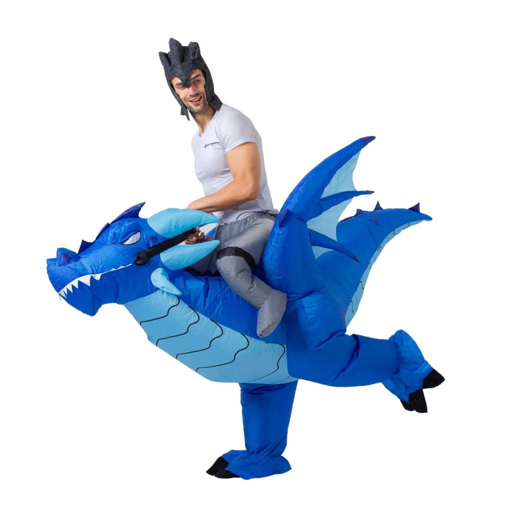 Ice Dragon Inflatable Costume