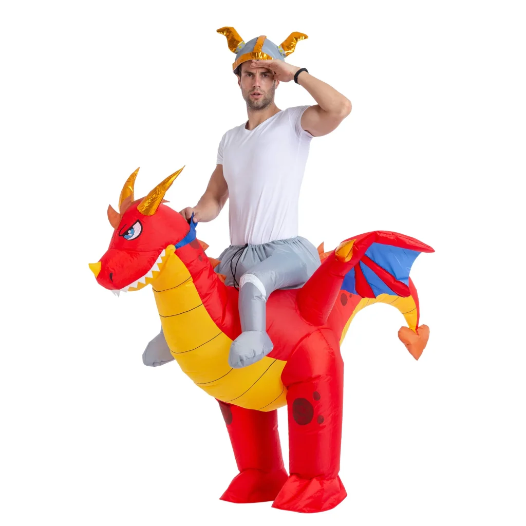 Ride on Dragon Costume for Adults