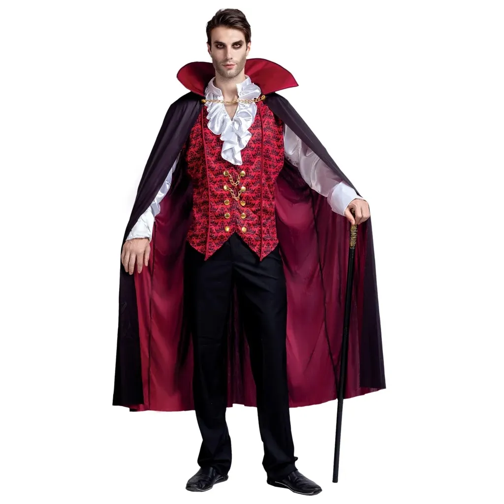 Scary Medieval Vampire Costume Men
