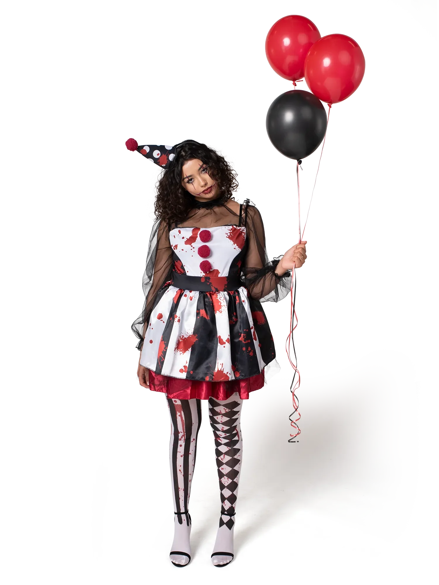 Women clown halloween costume