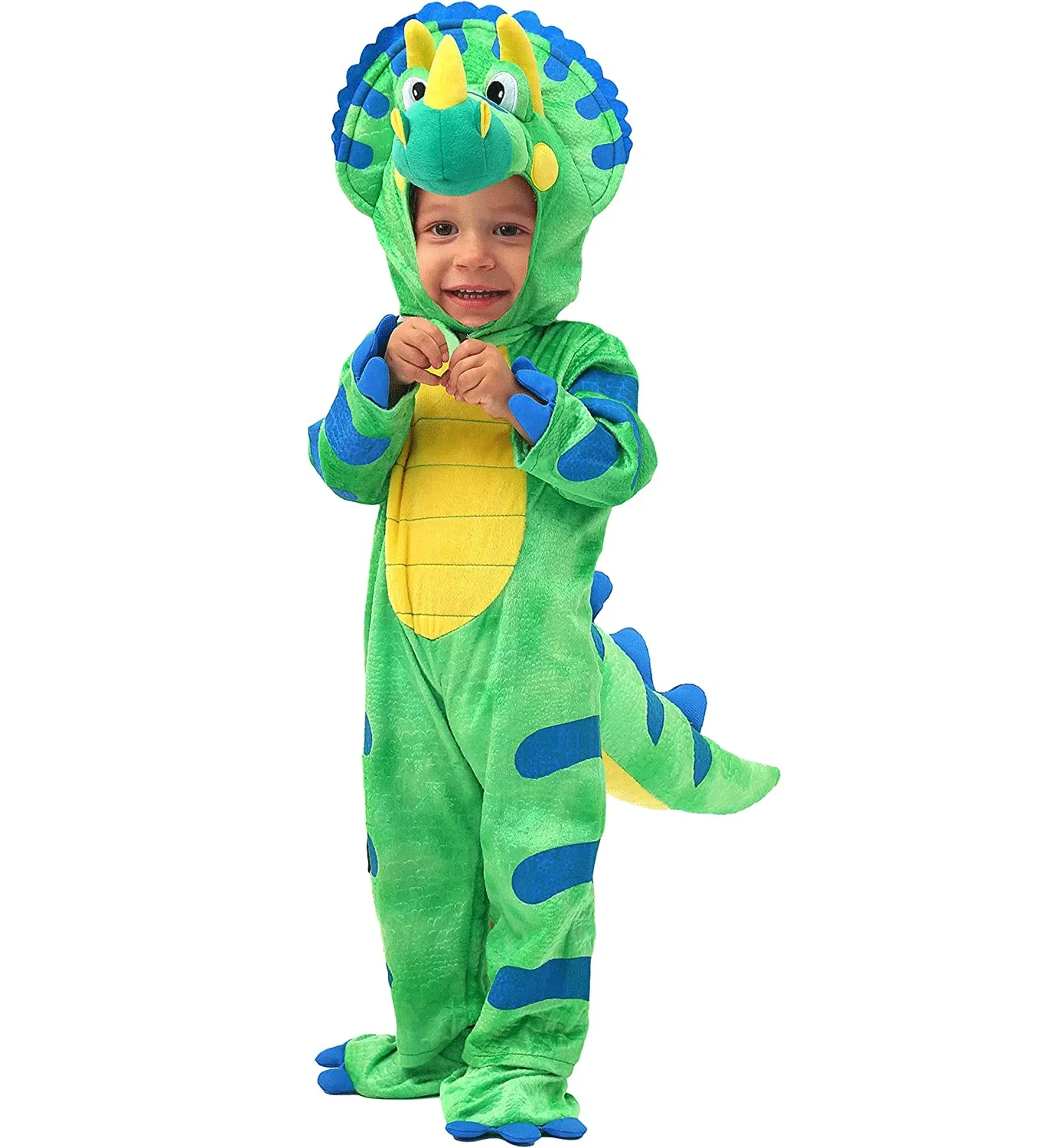 Toddler triceratops dinosaur costume