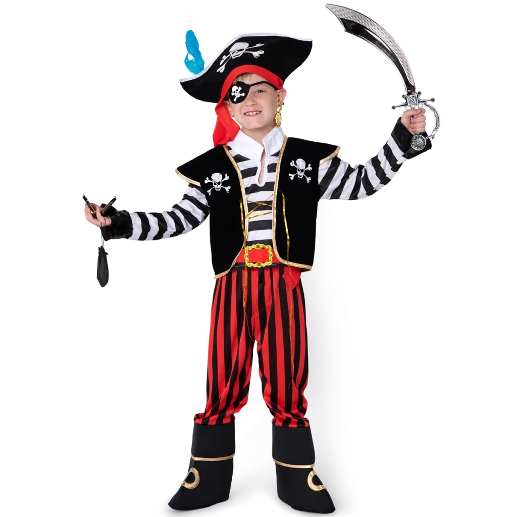 Captain Pirate Costume Kids