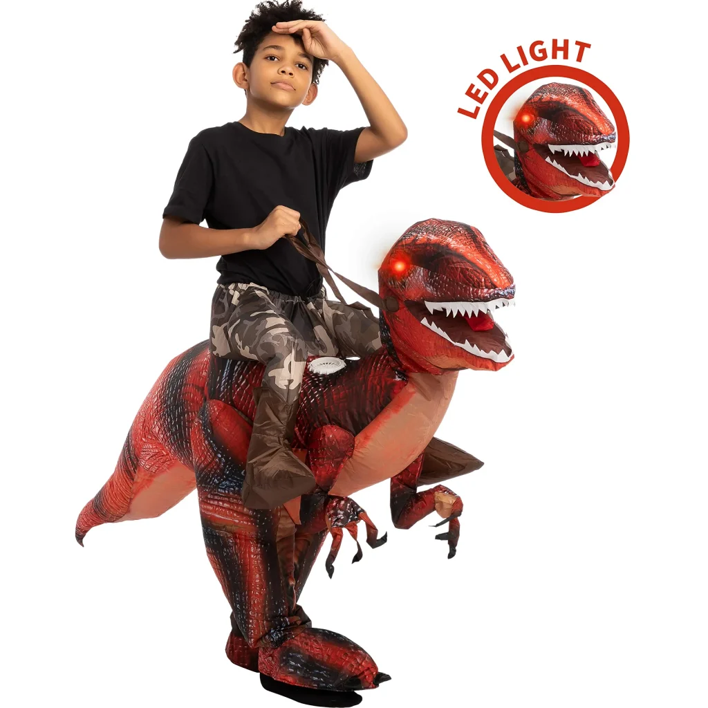 kid-inflatable-riding-red-t-rex-costume-fronts