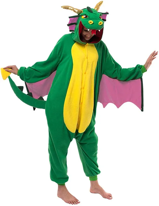 Green Dragon Costume Adult
