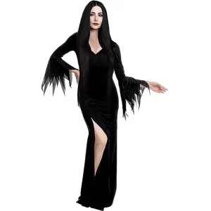 Floor Length Halloween Gothic Witch Dress