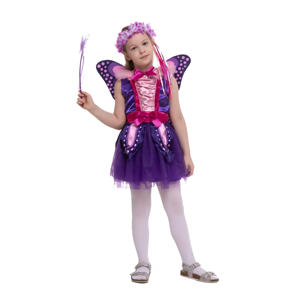 Purple Fairy Dress Kids