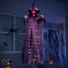 Halloween Animated Hanging Witch 72in