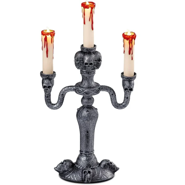 Halloween Haunted Candelabra LED Candles