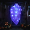 Blue Glowing Hanging Light Up Ghosts