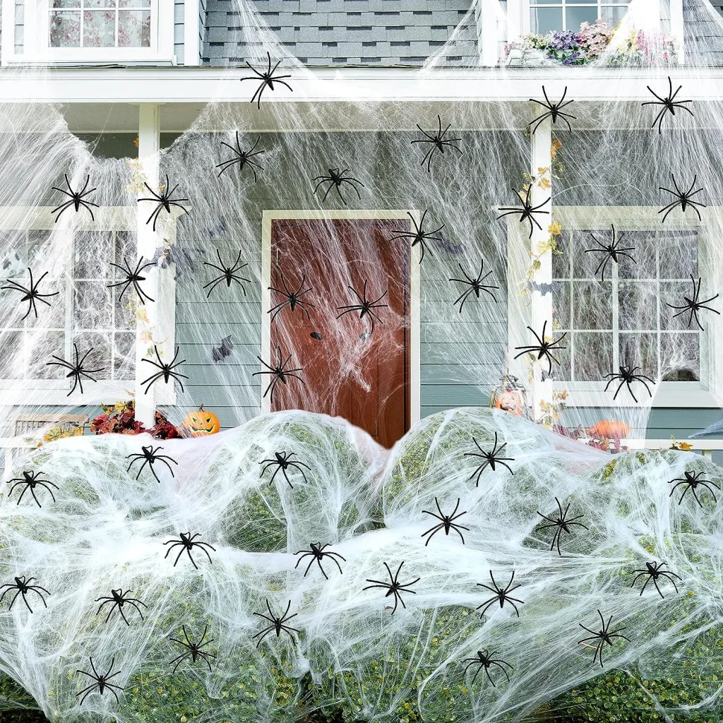 1800 Sqft Spider Web Decoration