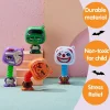 4pcs Kids Halloween Squeeze Toy Tube