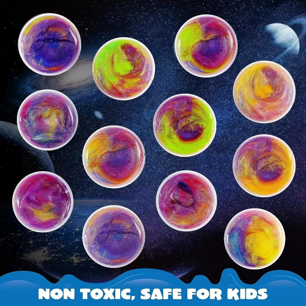 36pcs Kids Cosmic Realm Cup Slime Party Favors
