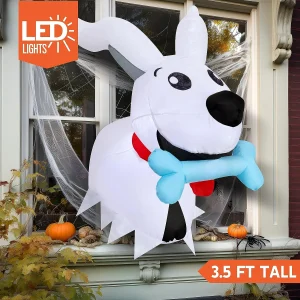 3.5ft Halloween Inflatable Dog Decoration