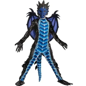 Kids Halloween Wings and Mask Dragon Costume