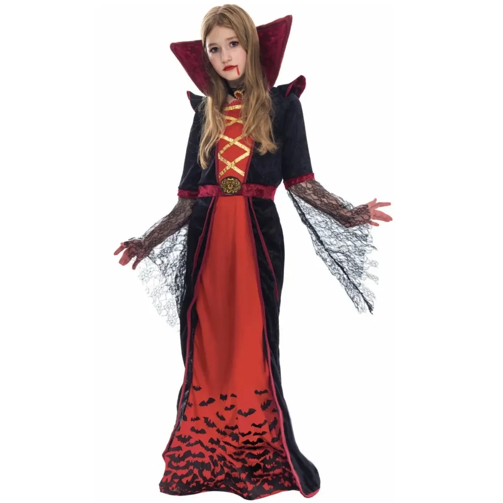 Girls Vampire Costume for Halloween