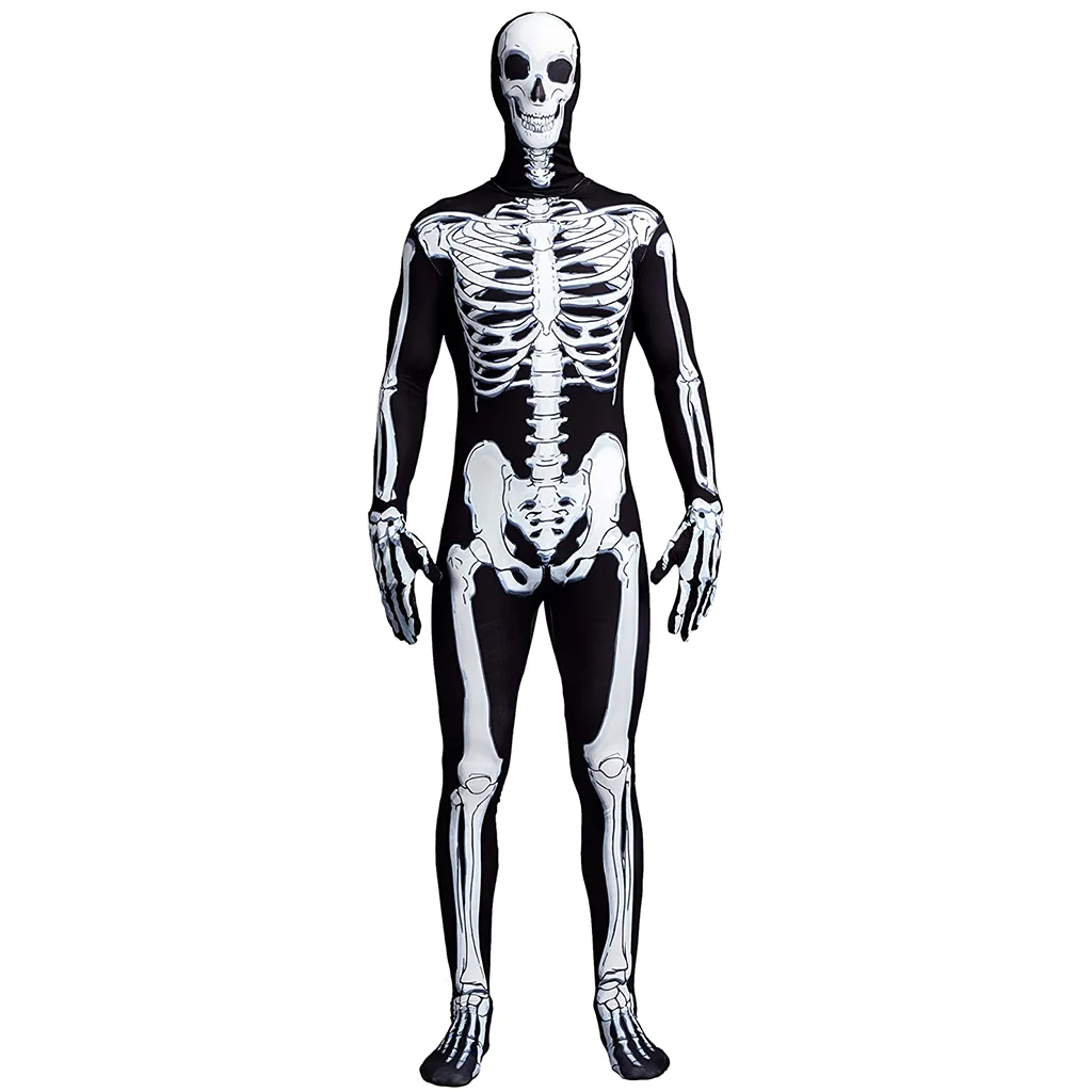 Second Skin Mens Skeleton Costume