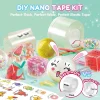 Klever Kits Nano Tape Bubble Kit for Kids, 35 Pcs Nano Tape Craft Kit