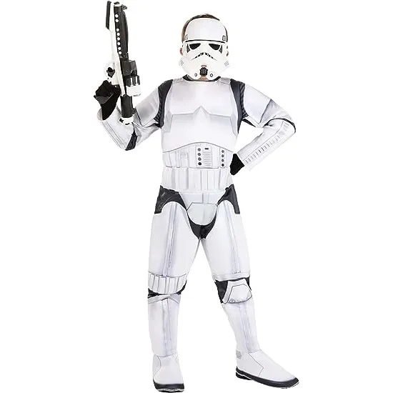 Amazing STAR WARS Boys Deluxe Stormtrooper Costume
