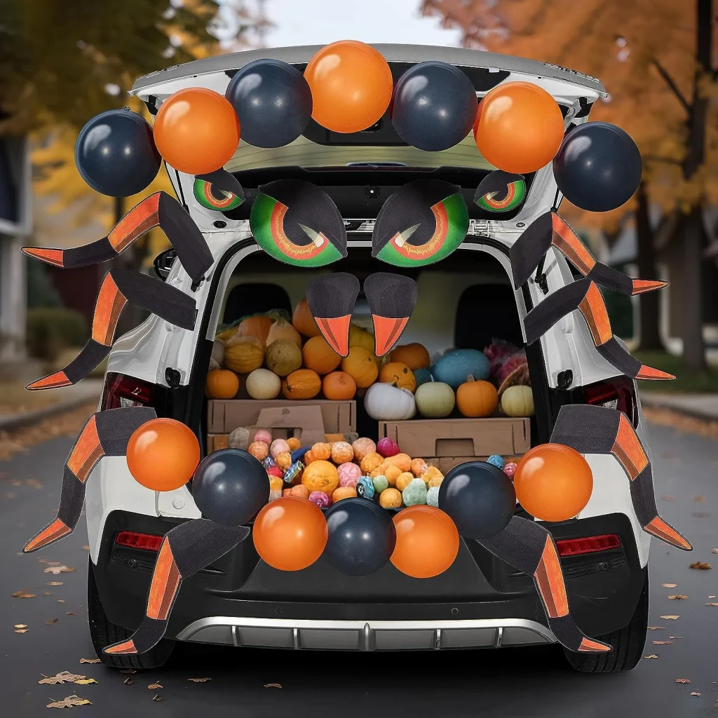 Spider Trunk or Treat Kit with Ballons