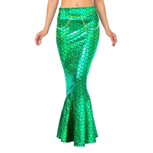 Adult Halloween Hologram Mermaid Skirt