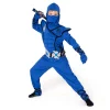 Kids Halloween Blue Ninja Costume