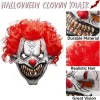 Kids Halloween Zombie Clown Mask