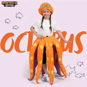 Kids Halloween Inflatable Octopus Costume