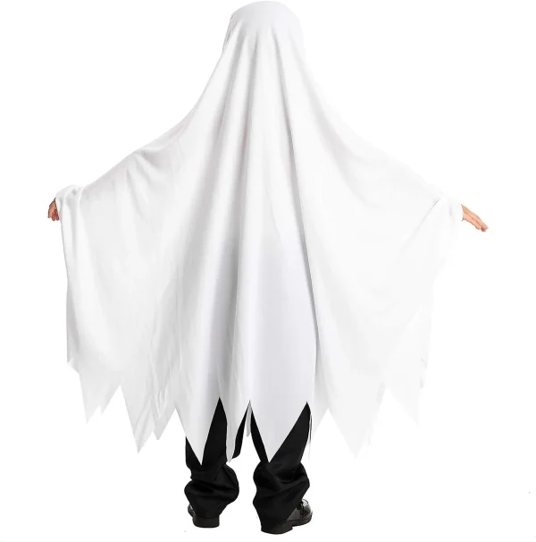 Kids Halloween White Ghost Costume