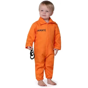Kids Halloween Jail Prisoner Costume