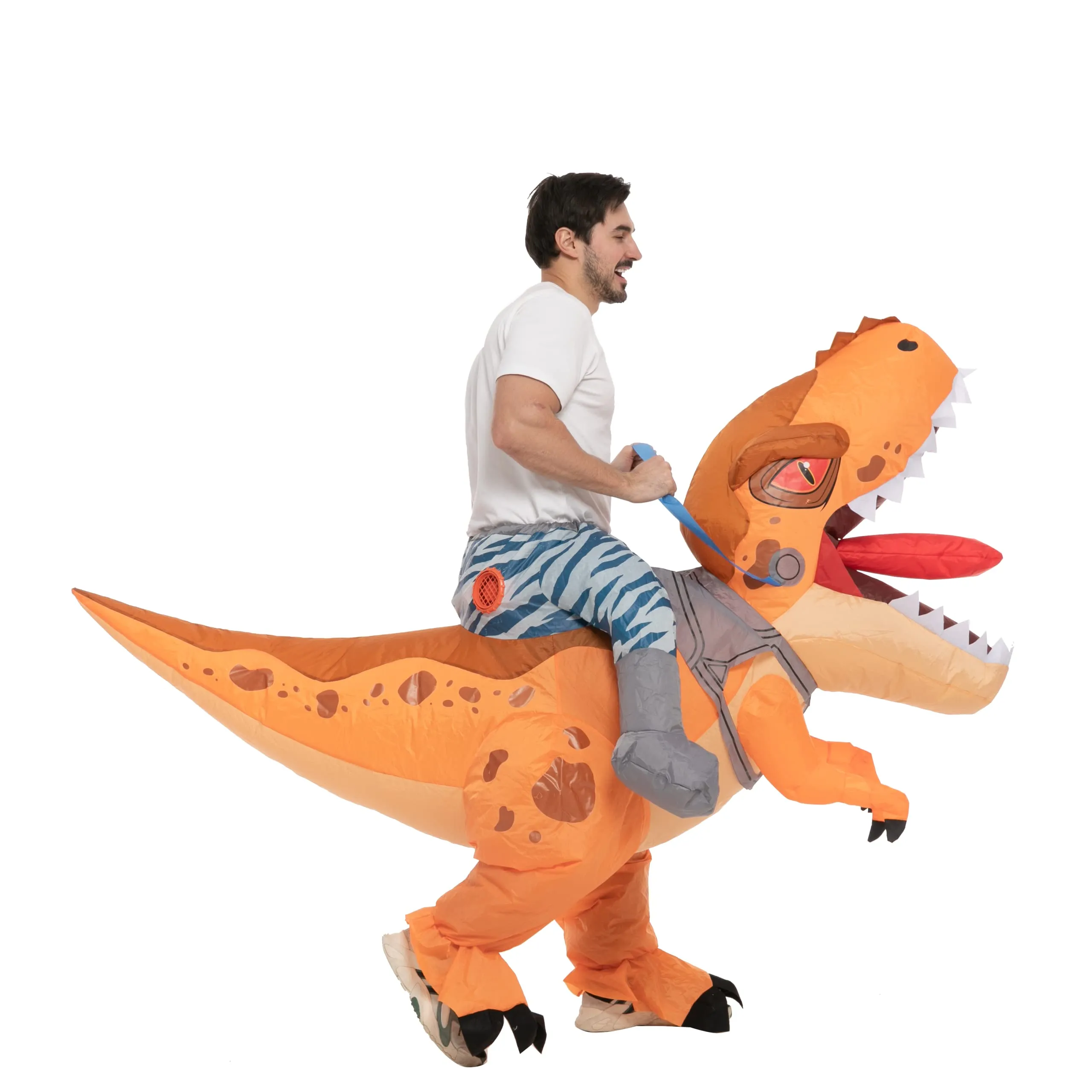 yellow-adult-tyrannosaurus-inflatable-costume-sides