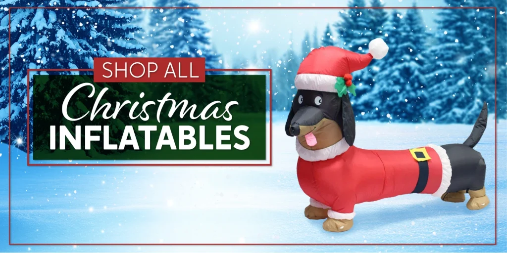 Inflatable christmas dog that will hit the market prelude