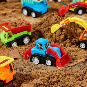 12Pcs Pull Back Cars Set Mini Construction Engineering Vehicle for Toddlers