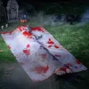 5ft Halloween Dead Body Covered with Bloody Cloth Halloween Dead Victim Props